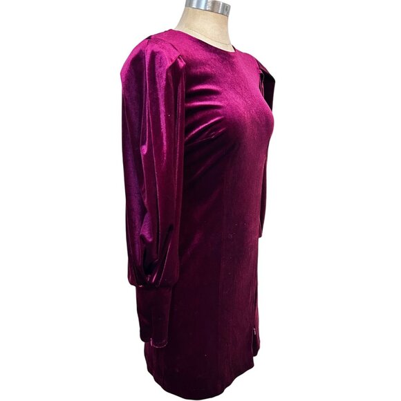 Rebecca Minkoff Gwen Velvet Mini Dress Size 00 NWT $238 - Picture 2 of 5